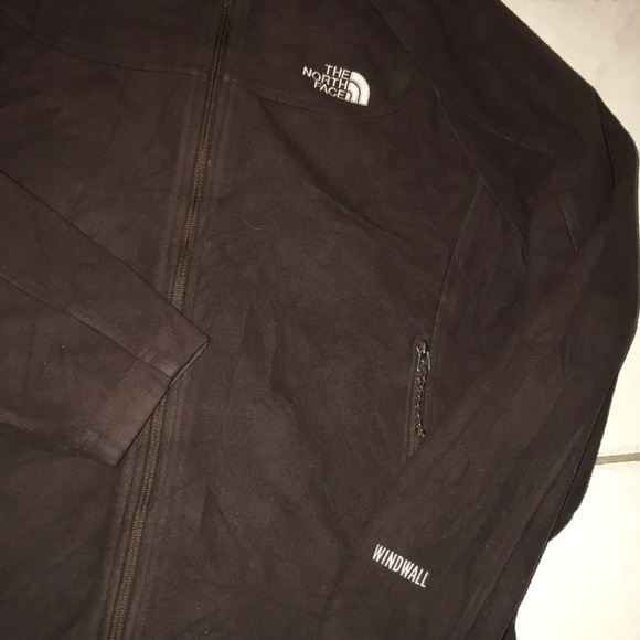 The North Face brown windwall jacket - Picture 3 of 8